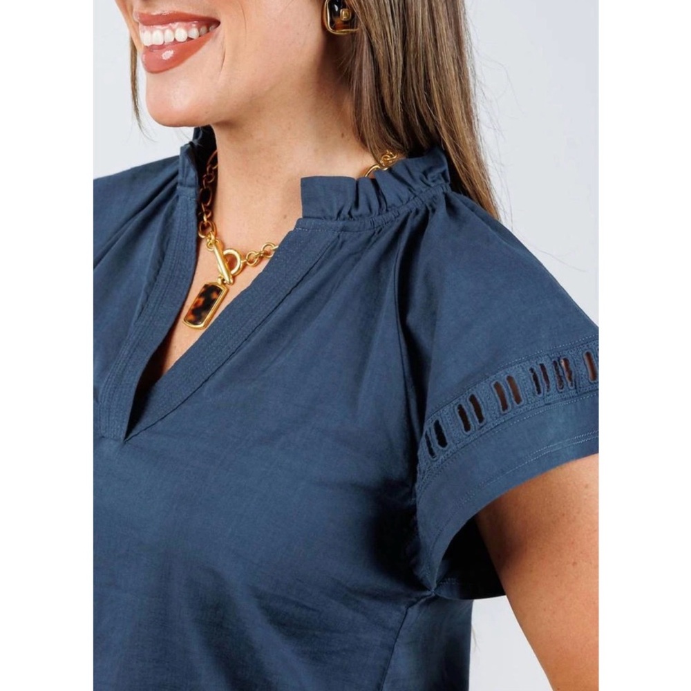 Melissa Nepton Women’s Melissa Nepton - Madelya V Neck Blouse